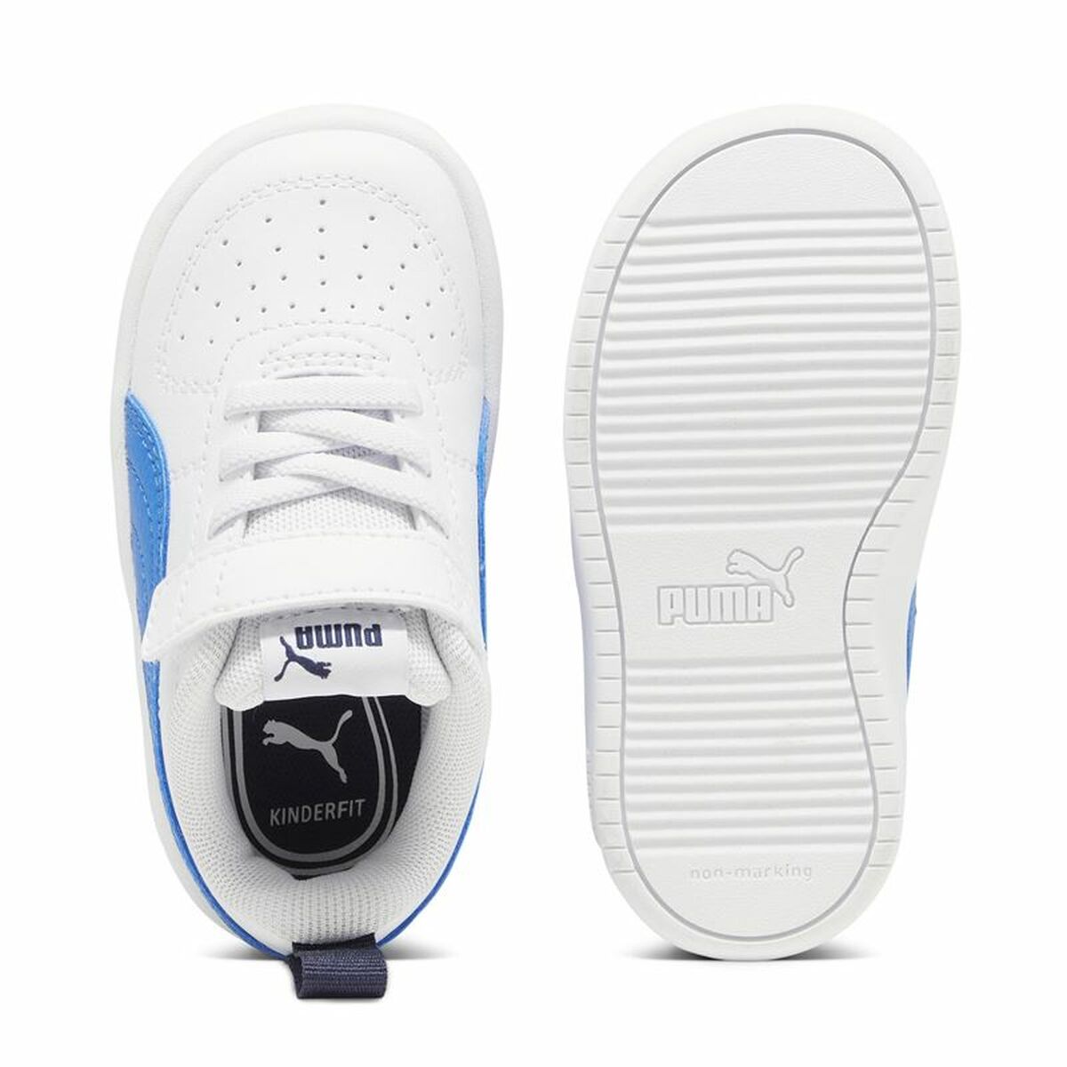 Sportschoenen voor Kinderen Puma Rickie+ Blauw Wit