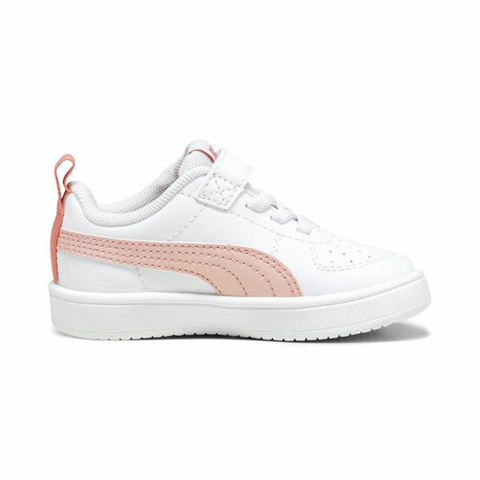 Sportschoenen voor Kinderen Puma Rickie+ Wit Licht Roze