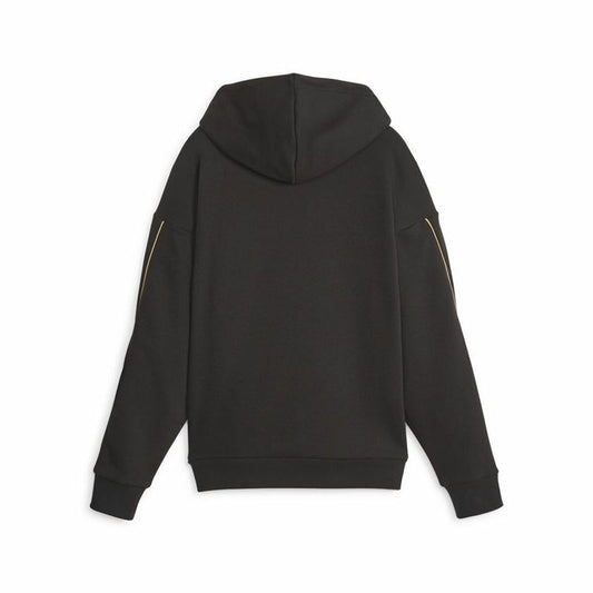 Dameshoodie Puma Ess+ Minimal Gold Zwart