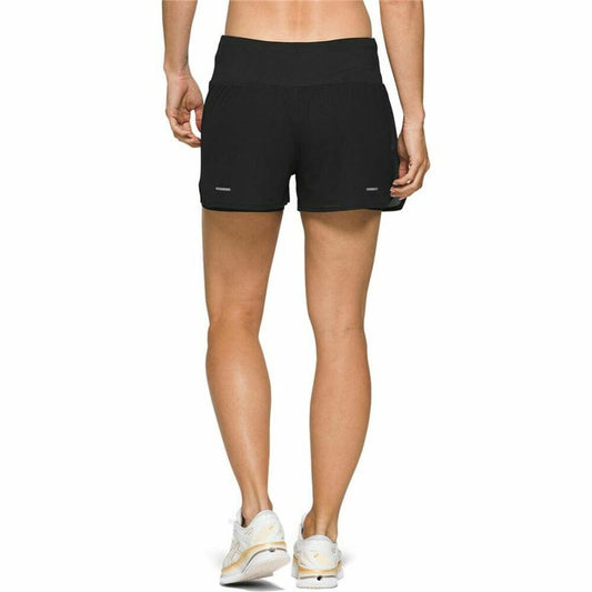 Sportbroeken voor Dames Asics Ventilate 2-N-1 Zwart