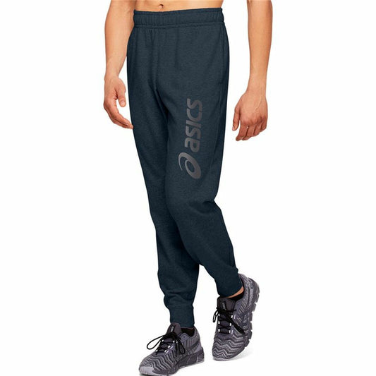 Lange sportbroek Asics Big Logo Donkerblauw Mannen