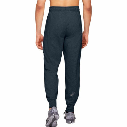 Lange sportbroek Asics Big Logo Donkerblauw Mannen