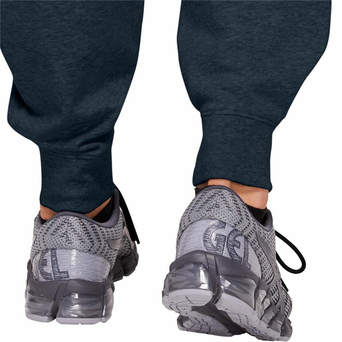 Lange sportbroek Asics Big Logo Donkerblauw Mannen