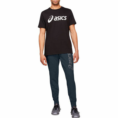 Lange sportbroek Asics Big Logo Donkerblauw Mannen