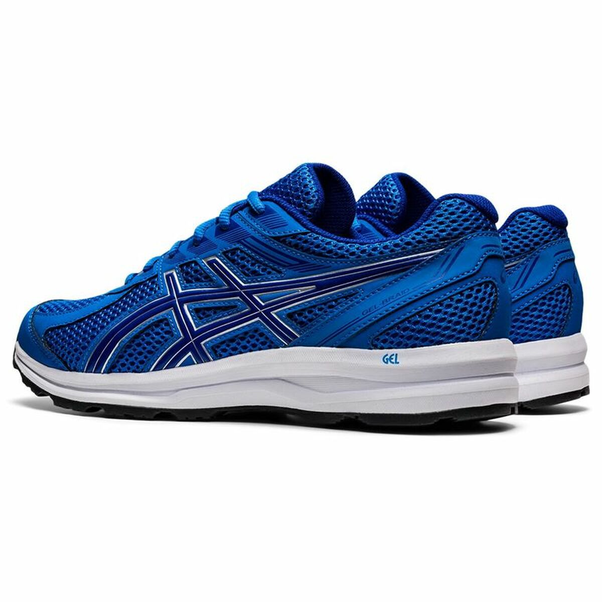 Hardloopschoenen voor Volwassenen Asics Gel-Braid Blauw Mannen