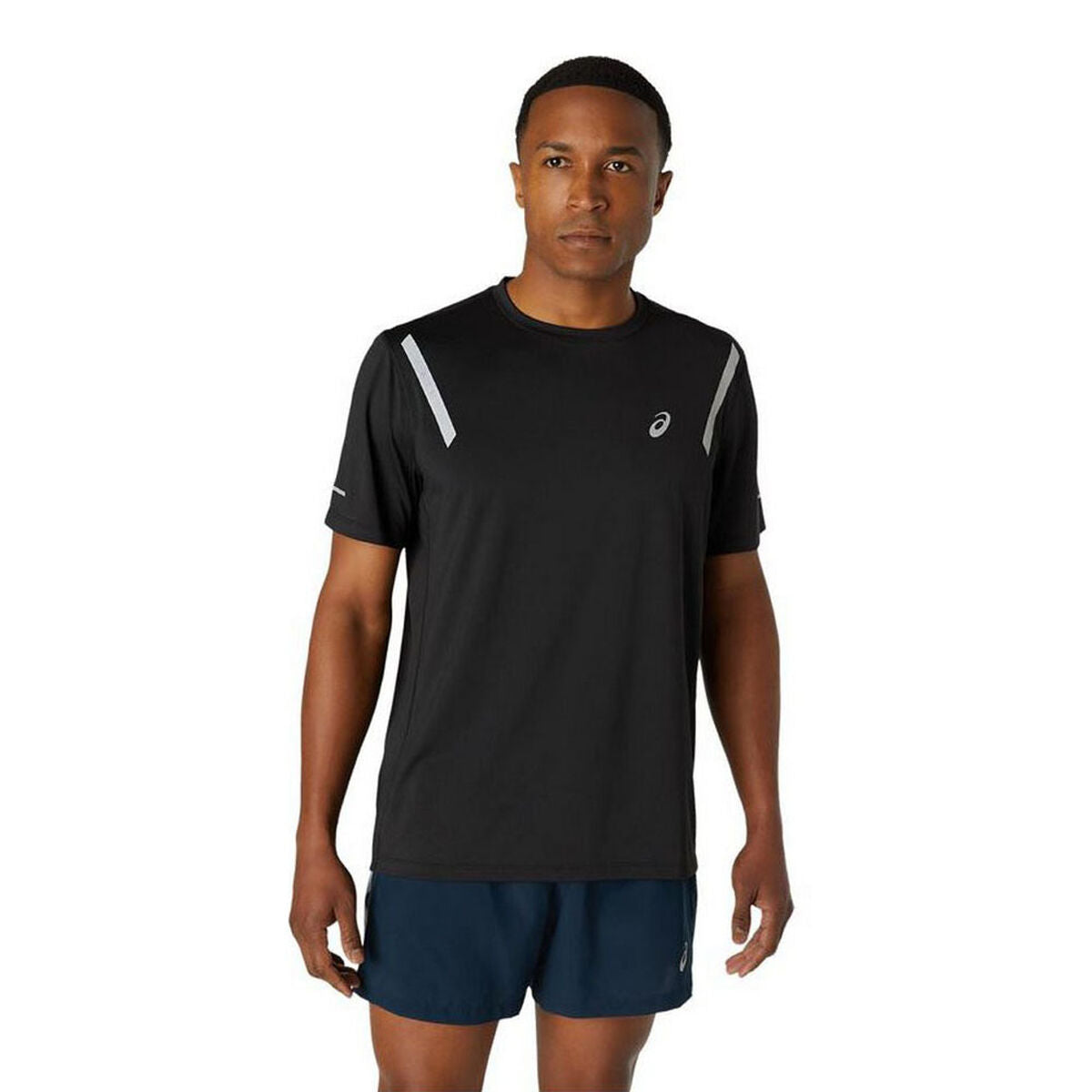 Shirt Asics Lite-Show Zwart Mannen