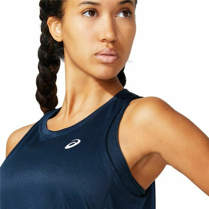 Tank Top Asics Core  Marineblauw