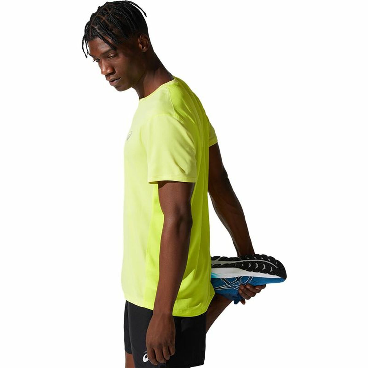 Sport T-shirt Korte Mouwen Asics Core SS Geel