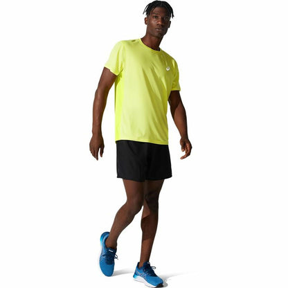 Sport T-shirt Korte Mouwen Asics Core SS Geel