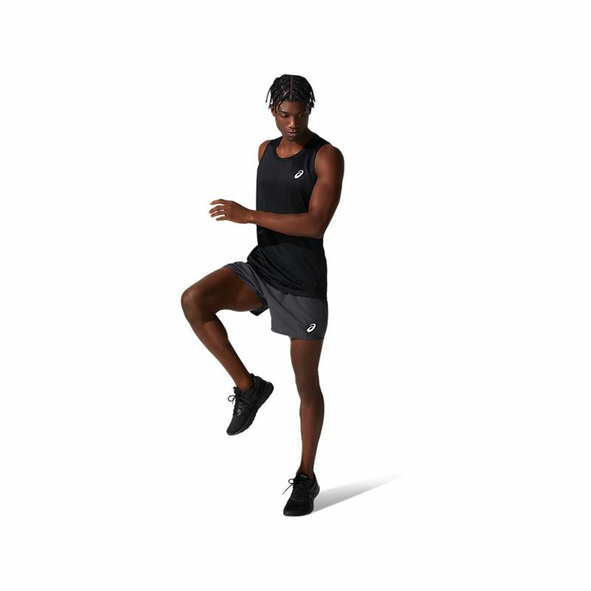 Tank Top Heren Asics Core Singlet Zwart