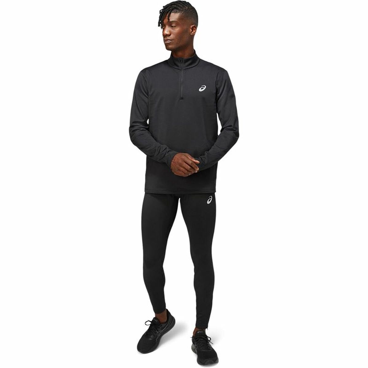 Lange sportbroek Asics Core Winter Tight Zwart Mannen