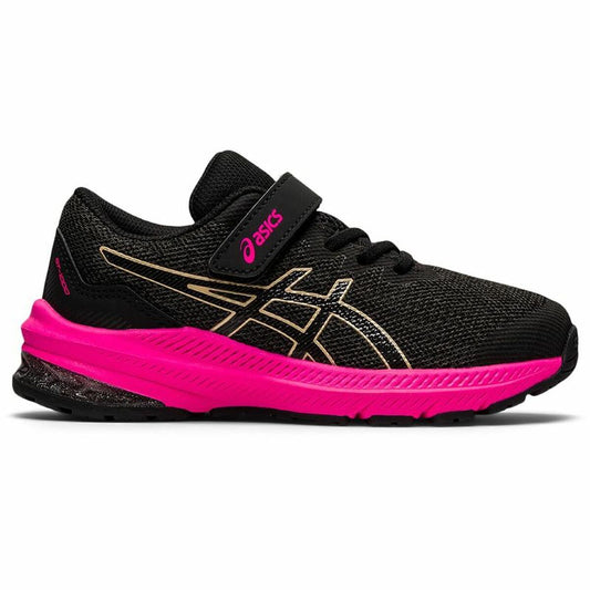 Sportschoenen voor Kinderen Asics GT-1000 11 PS Zwart