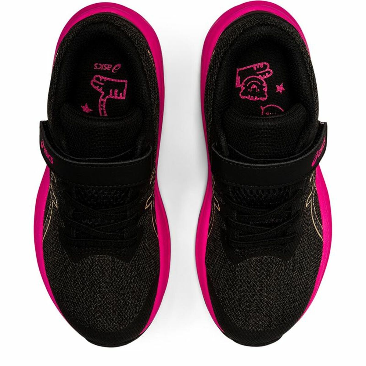 Sportschoenen voor Kinderen Asics GT-1000 11 PS Zwart