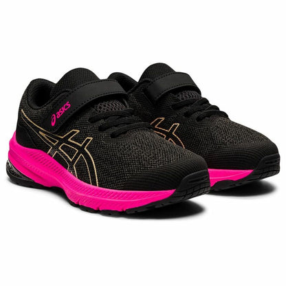 Sportschoenen voor Kinderen Asics GT-1000 11 PS Zwart