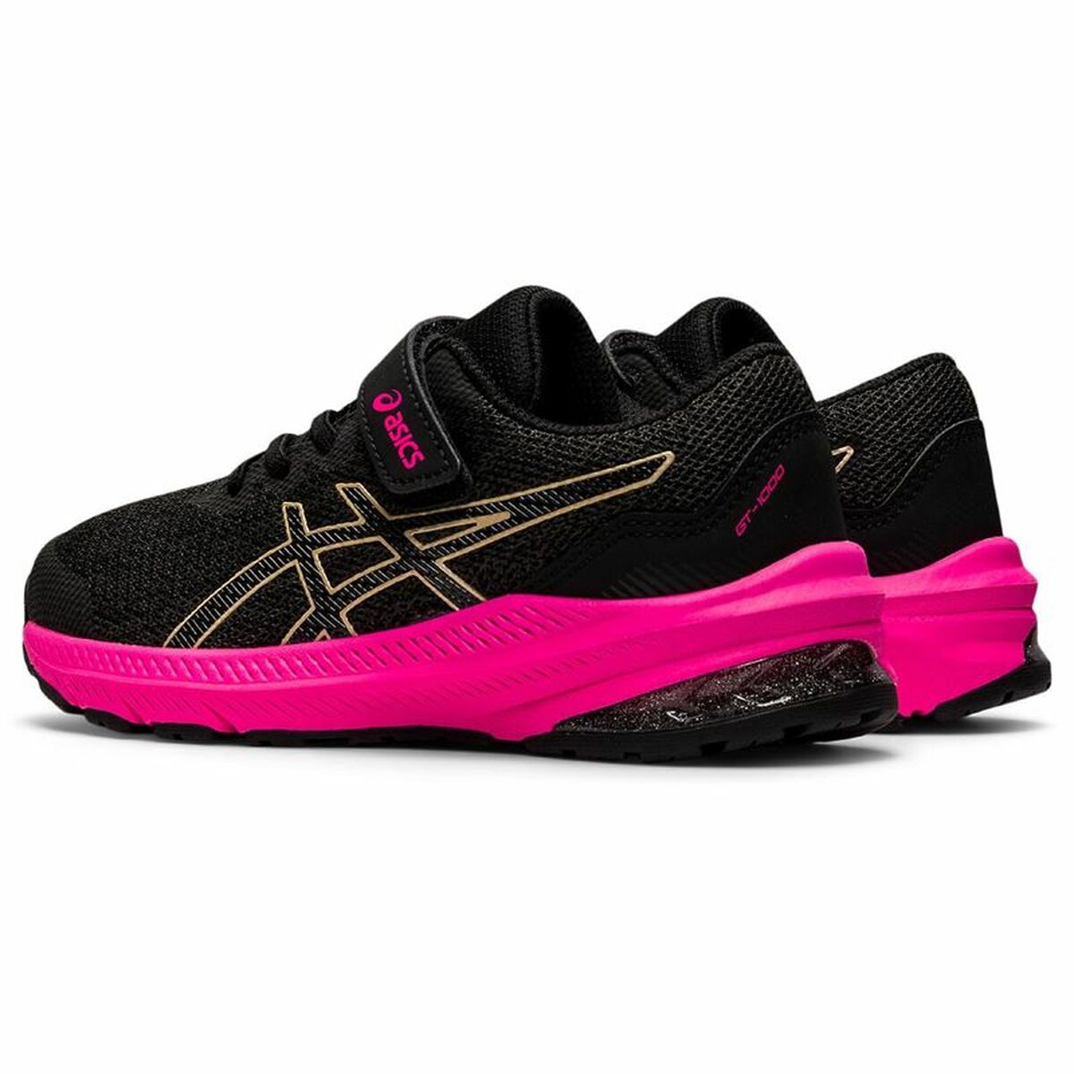 Sportschoenen voor Kinderen Asics GT-1000 11 PS Zwart