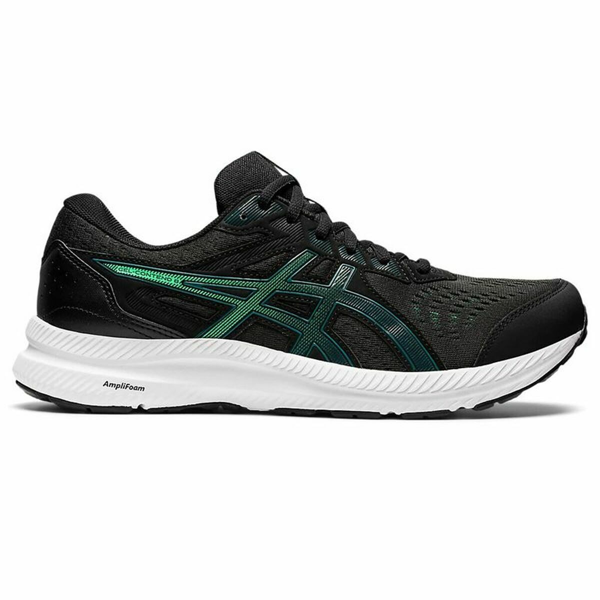 Hardloopschoenen voor Volwassenen Asics Gel-Contend 8 Zwart