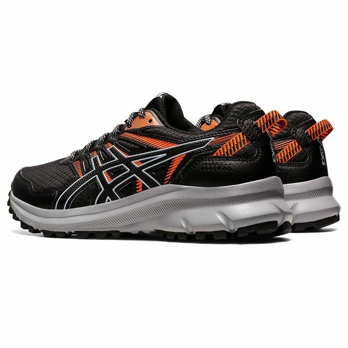 Hardloopschoenen voor Volwassenen  Trail  Asics Scout 2  Zwart/Oranje Zwart