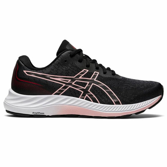 Hardloopschoenen voor Volwassenen Asics Gel-Excite 9 Vrouw Zwart