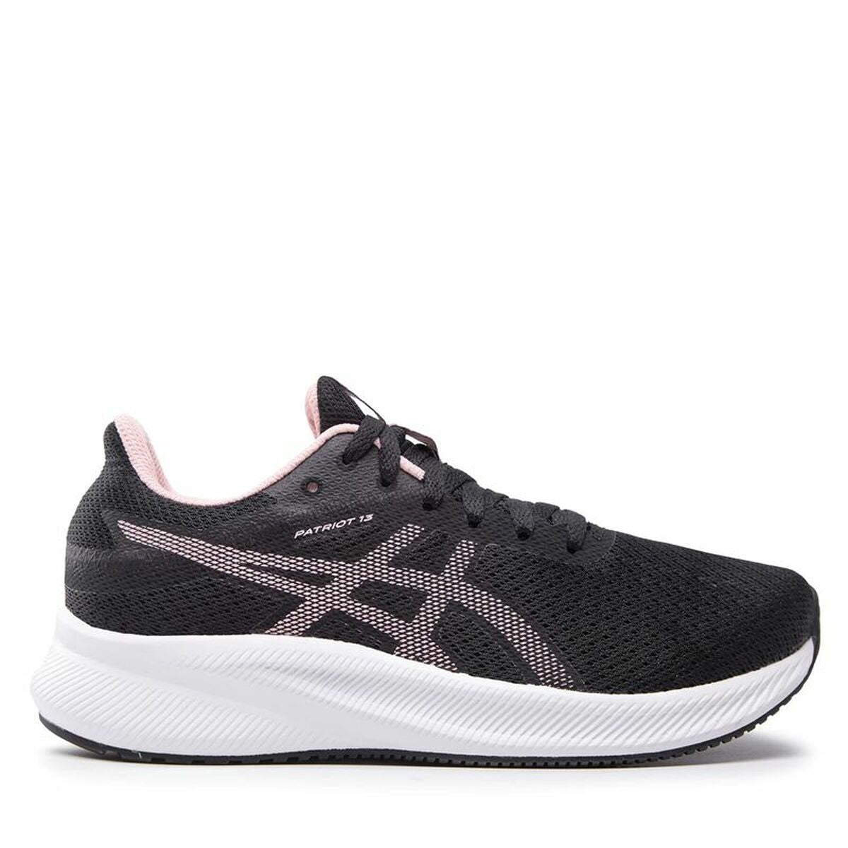 Hardloopschoenen voor Volwassenen Asics Patriot 13 Vrouw Zwart