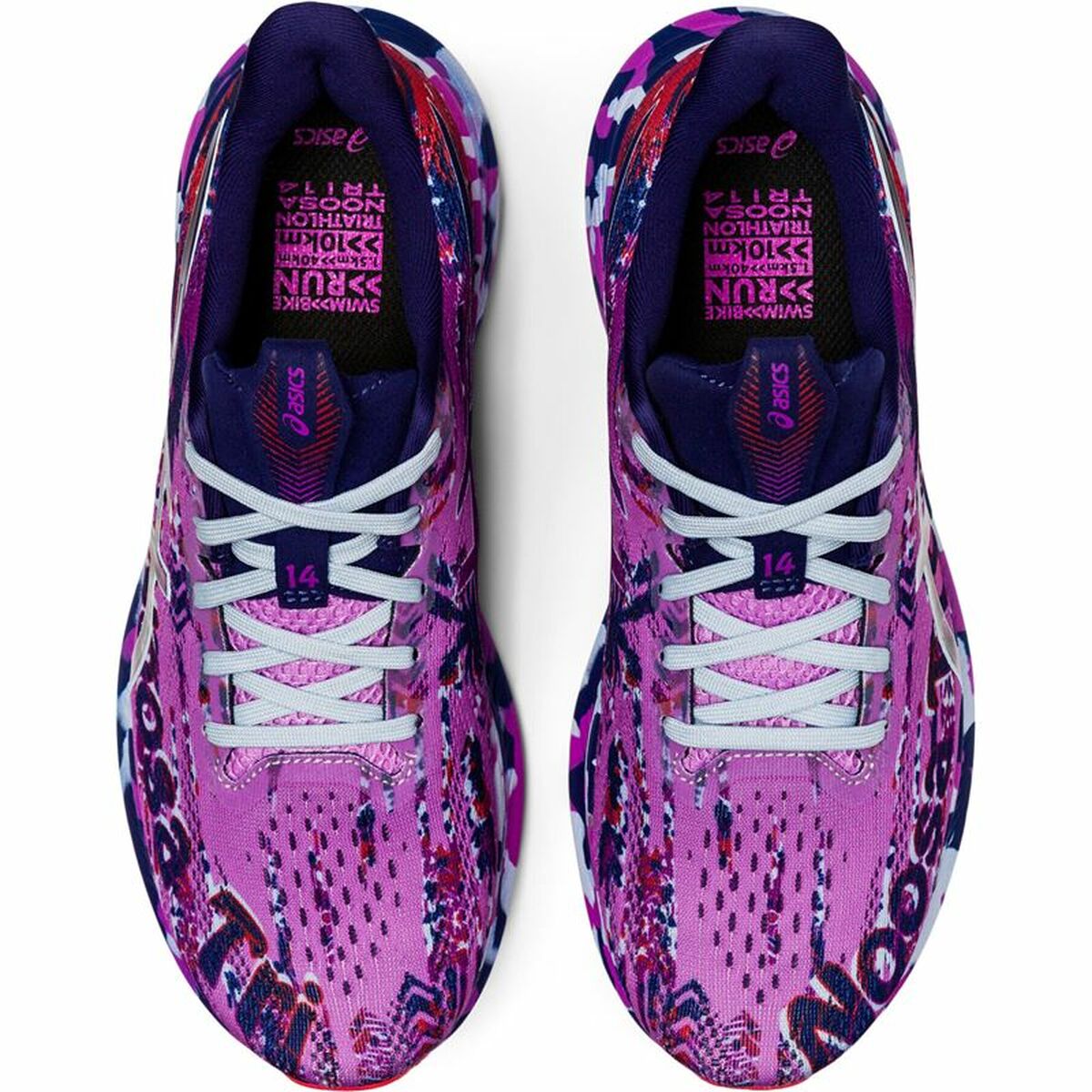 Hardloopschoenen voor Volwassenen Asics Noosa TRI 14 Vrouw Paars