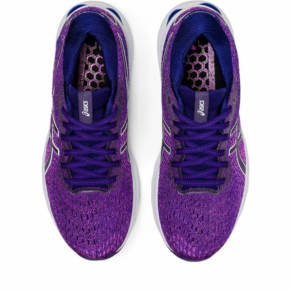 Hardloopschoenen voor Volwassenen Asics Gel-Nimbus 24 Paars Vrouw