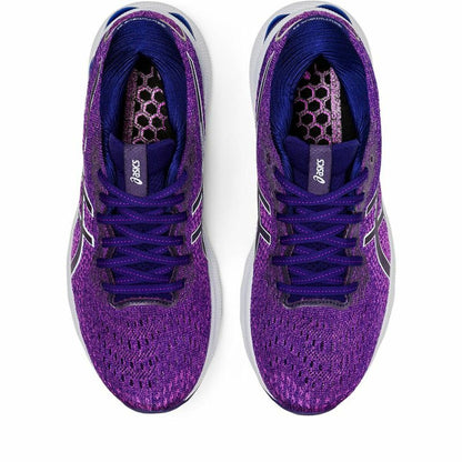 Hardloopschoenen voor Volwassenen Asics Gel-Nimbus 24 Paars Vrouw
