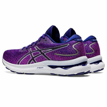 Hardloopschoenen voor Volwassenen Asics Gel-Nimbus 24 Paars Vrouw