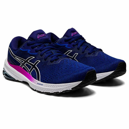 Hardloopschoenen voor Volwassenen Asics GT-1000 Blauw Vrouw