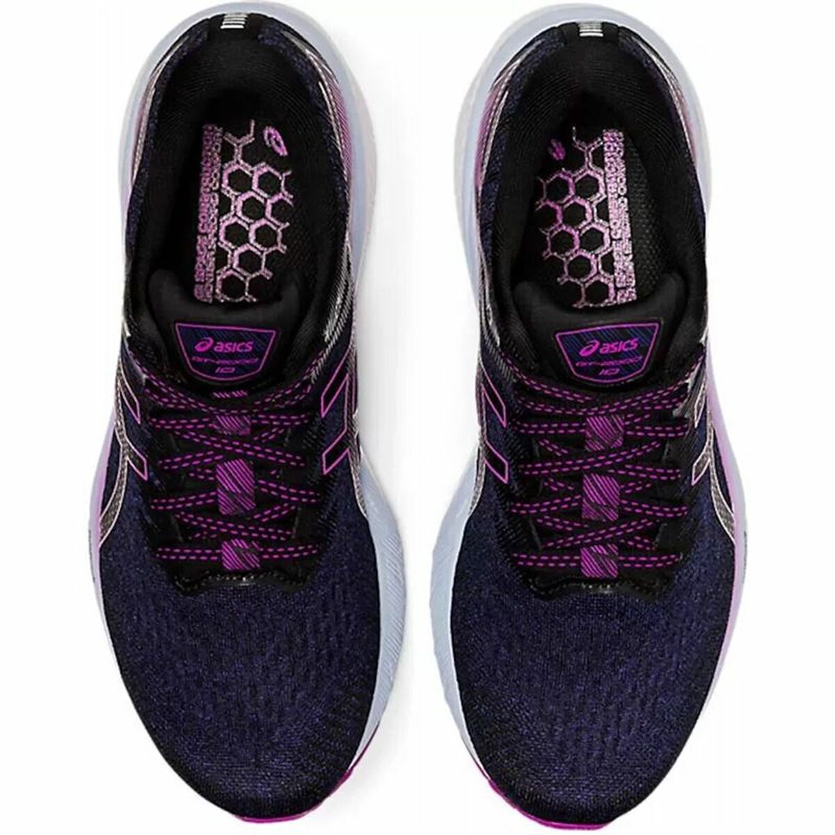 Hardloopschoenen voor Volwassenen Asics GT-200 10 Donkerblauw Vrouw
