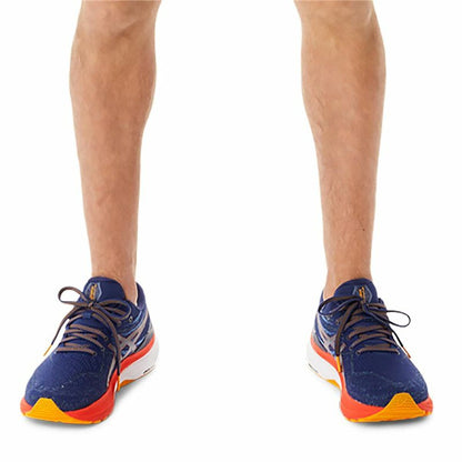 Hardloopschoenen voor Volwassenen Asics Gel-Kayano 29 Rood Donkerblauw
