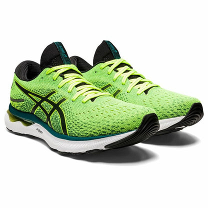 Hardloopschoenen voor Volwassenen Asics Gel-Nimbus 24 Limoengroen