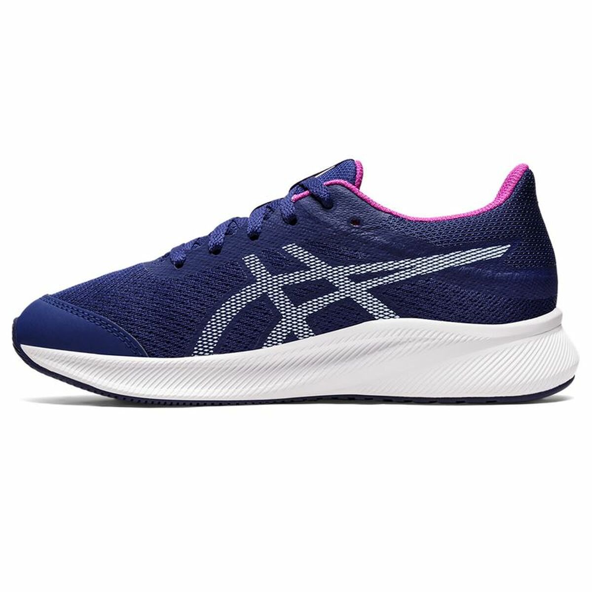 Sportschoenen voor Kinderen Asics Patriot 13 GS Marineblauw