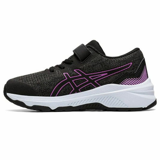 Hardloopschoenen voor Kinderen Asics GT-1000 11 Zwart/Roze
