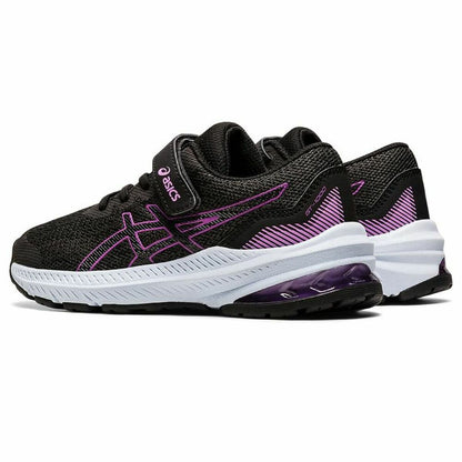 Hardloopschoenen voor Kinderen Asics GT-1000 11 Zwart/Roze
