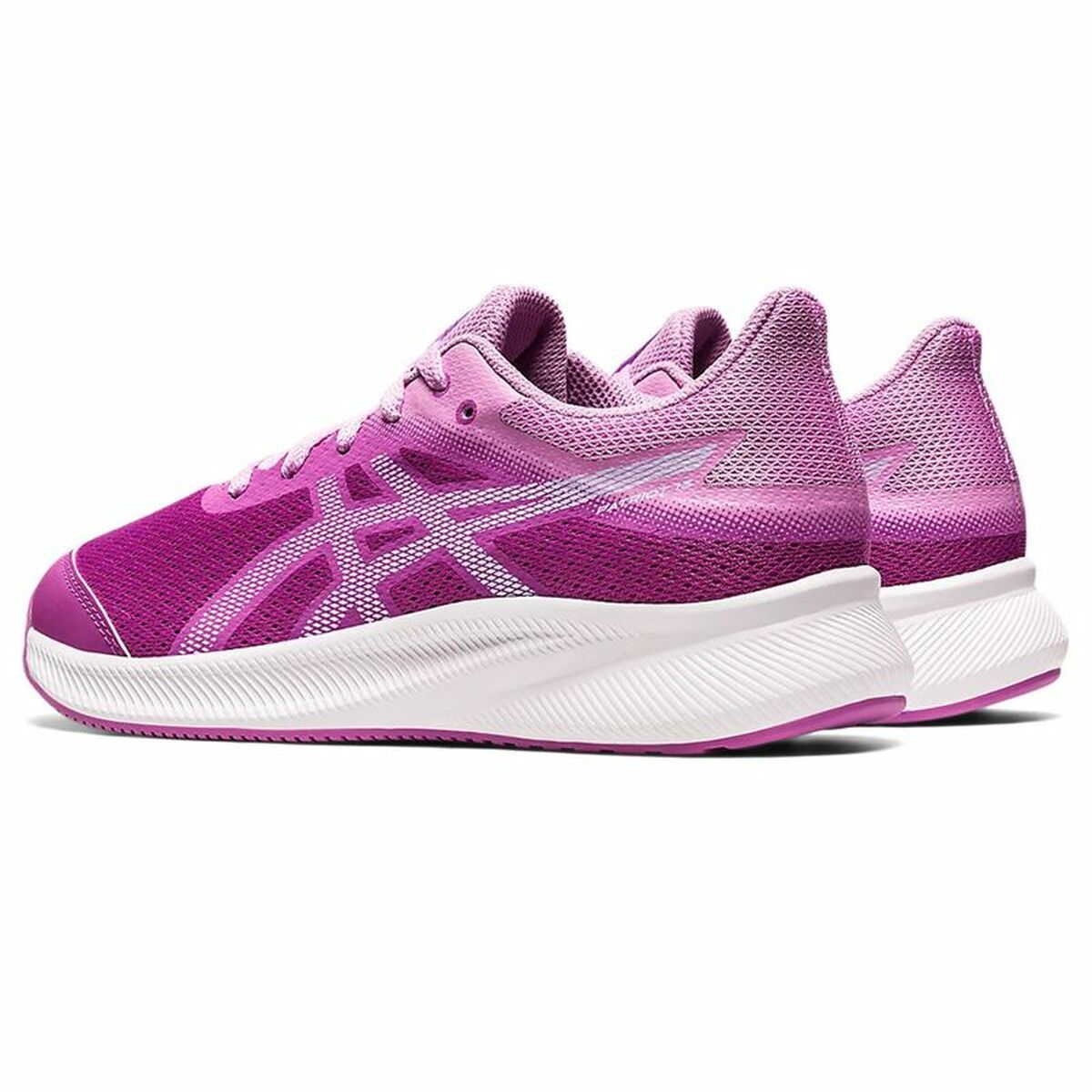 Hardloopschoenen voor Volwassenen Asics  Patriot 13 GS Fuchsia Vrouw