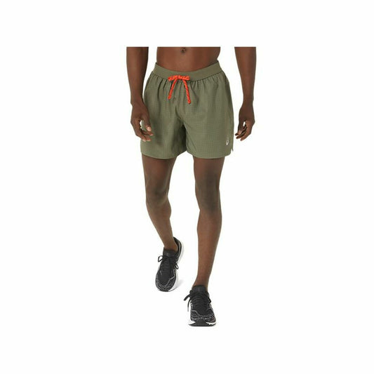 Sportbroekje voor heren Asics Fujitrail Logo Olijf