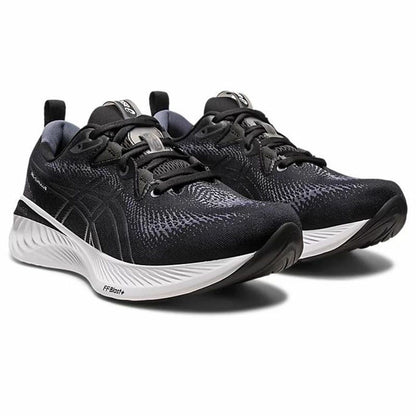Hardloopschoenen voor Volwassenen Asics Gel-Cumulus 25 Mannen Zwart