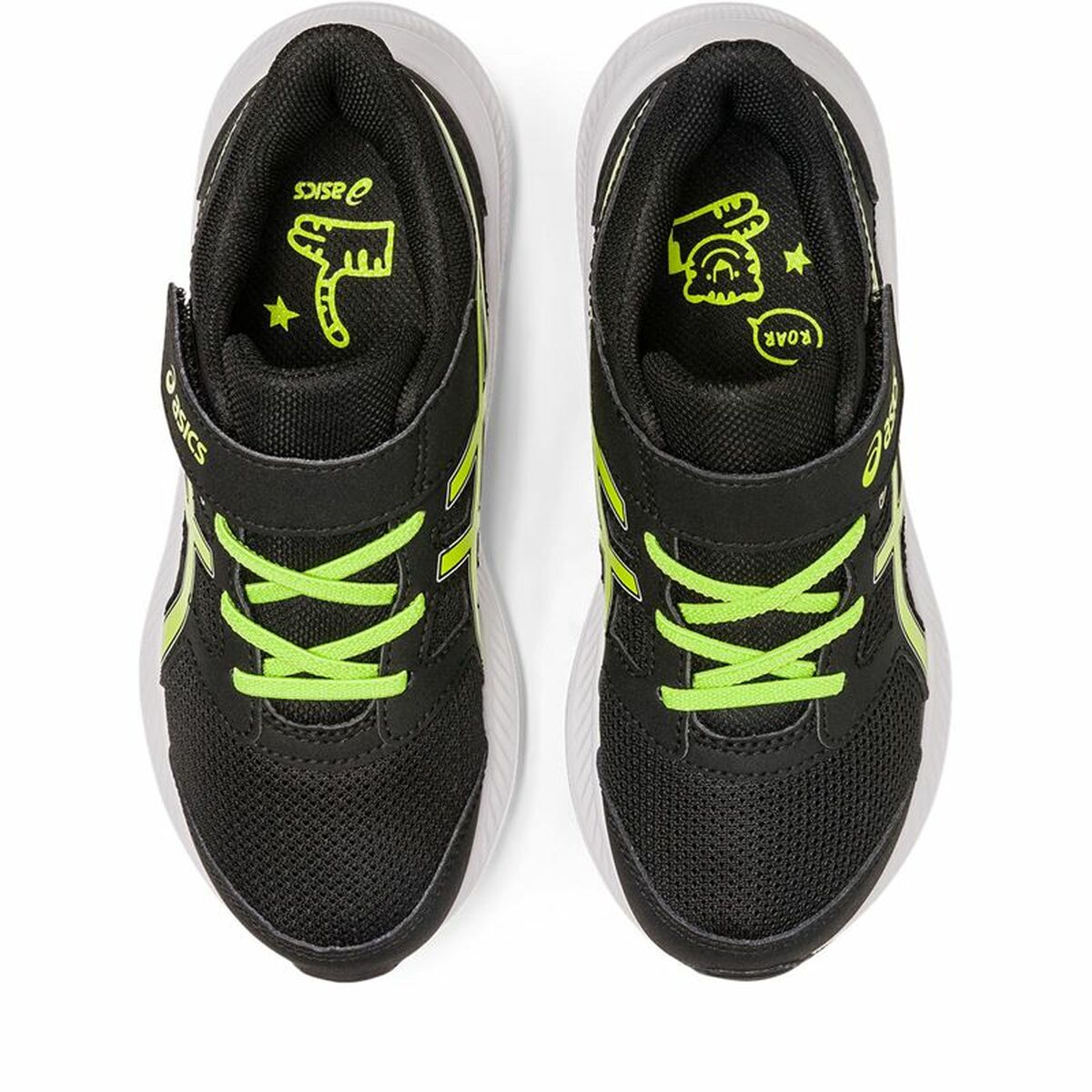 Hardloopschoenen voor Kinderen Asics Jolt 4 GS Zwart