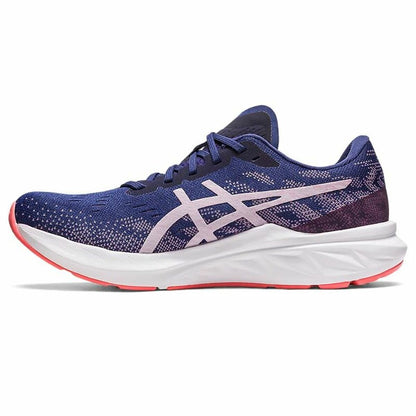 Hardloopschoenen voor Volwassenen Asics Dynablast 3 Vrouw Donkerblauw
