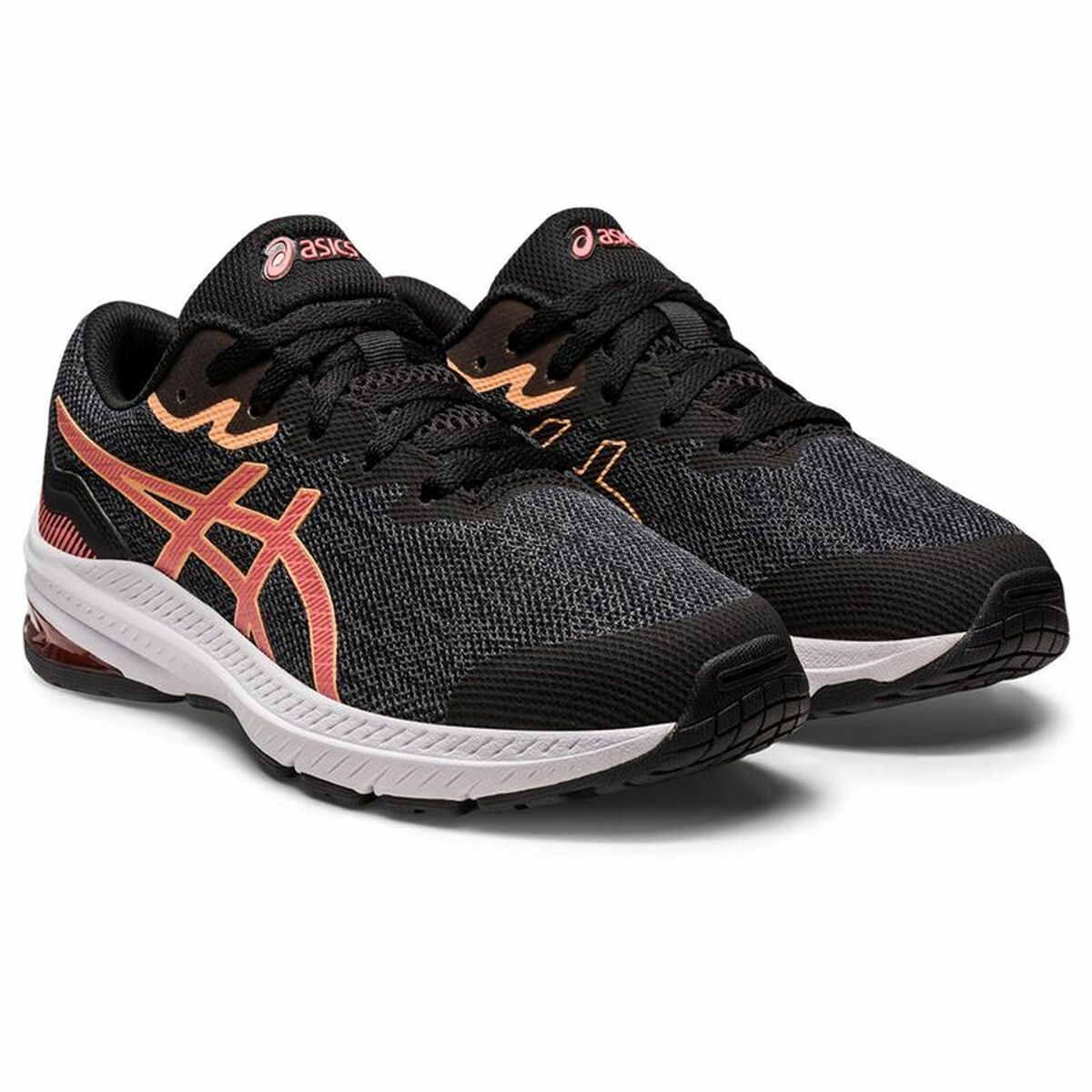 Hardloopschoenen voor Kinderen Asics GT-1000 11 GS Zwart