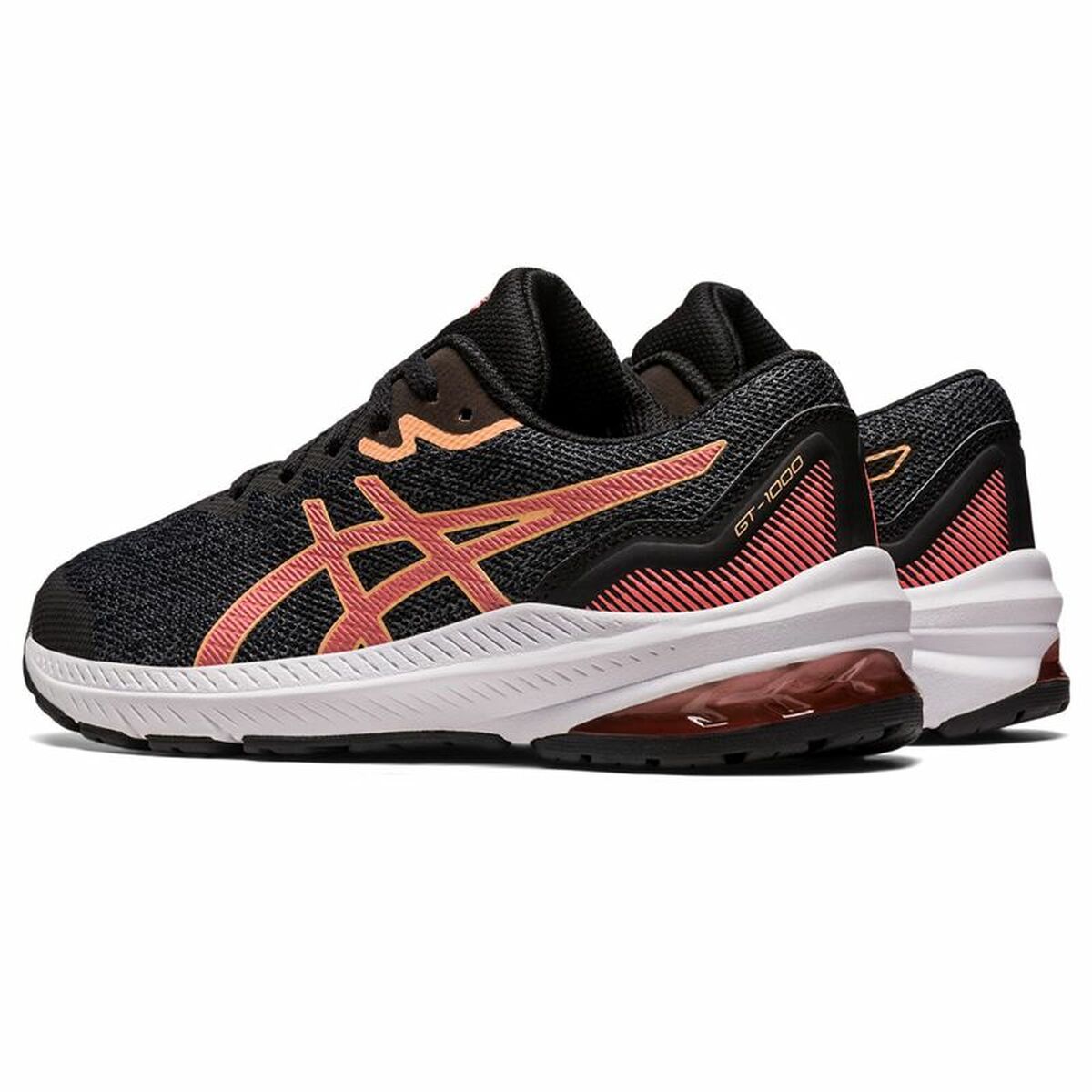 Hardloopschoenen voor Kinderen Asics GT-1000 11 GS Zwart