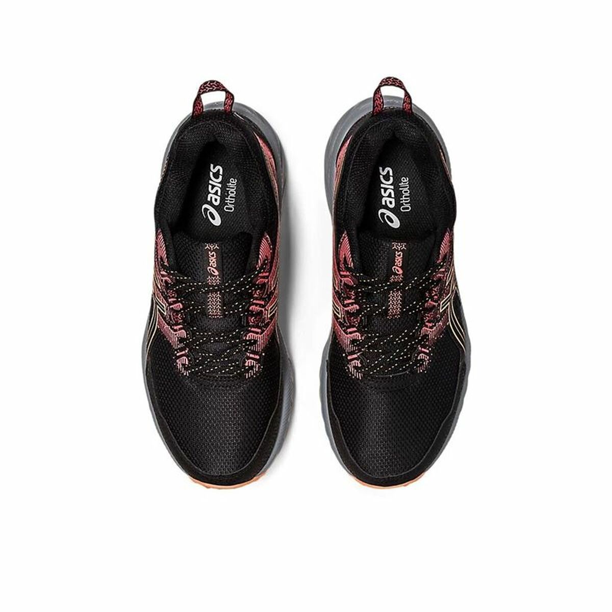 Sportschoenen voor Dames Asics Gel-Venture 9 Zwart Oranje