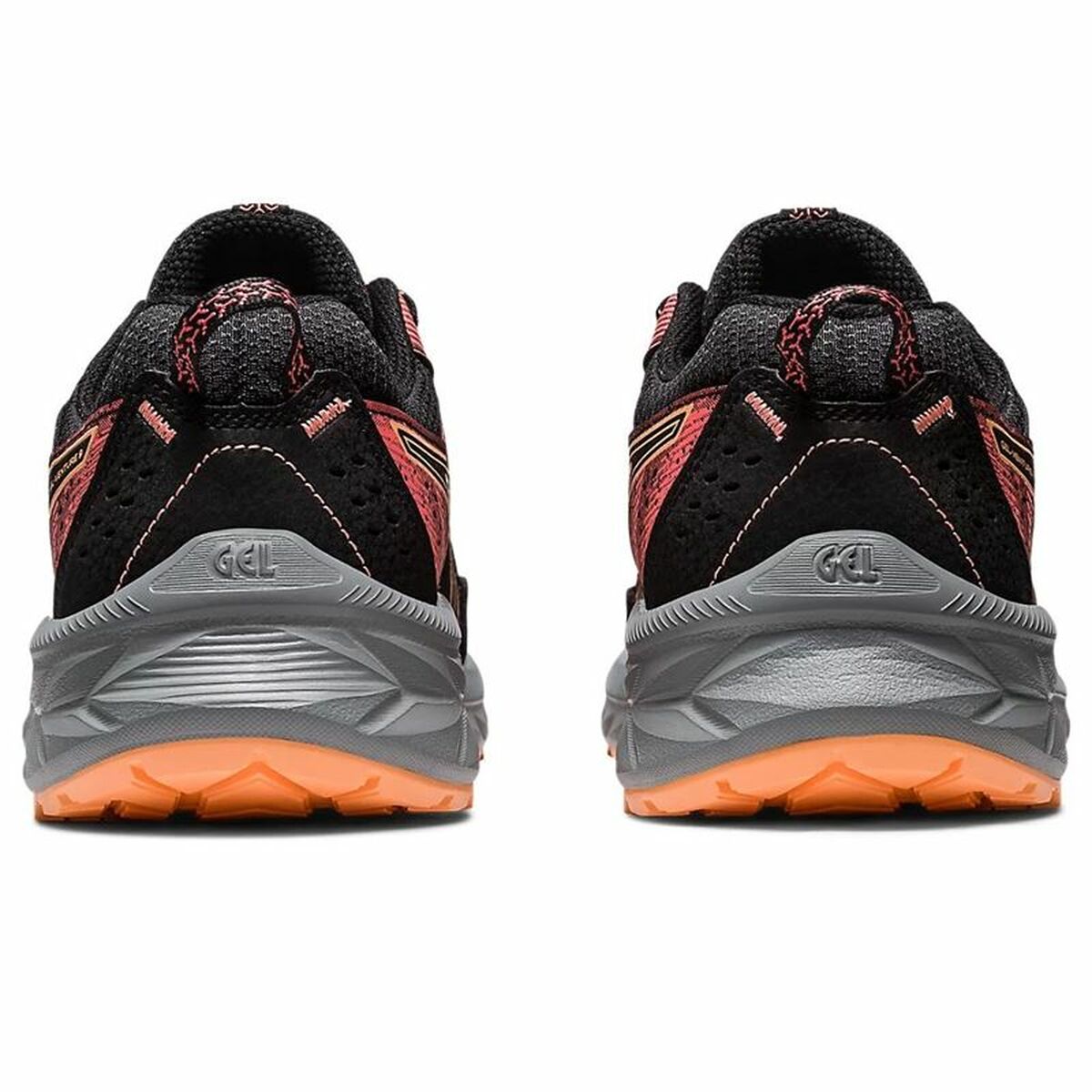 Sportschoenen voor Dames Asics Gel-Venture 9 Zwart Oranje