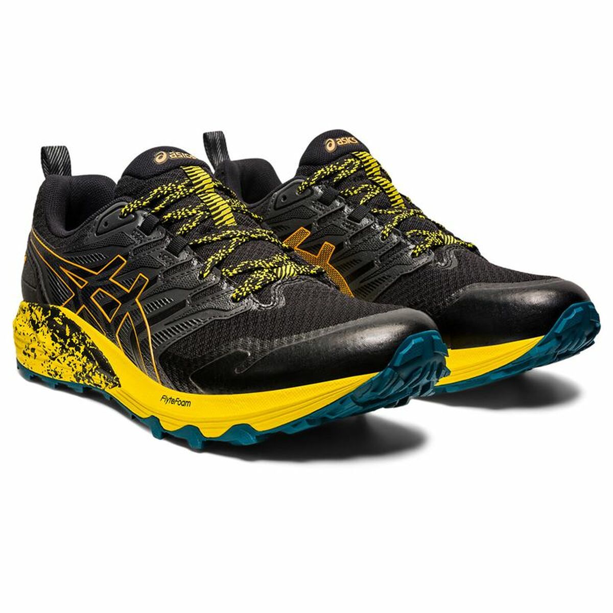 Hardloopschoenen voor Volwassenen Asics Gel-Trabuco Terra Zwart Mannen