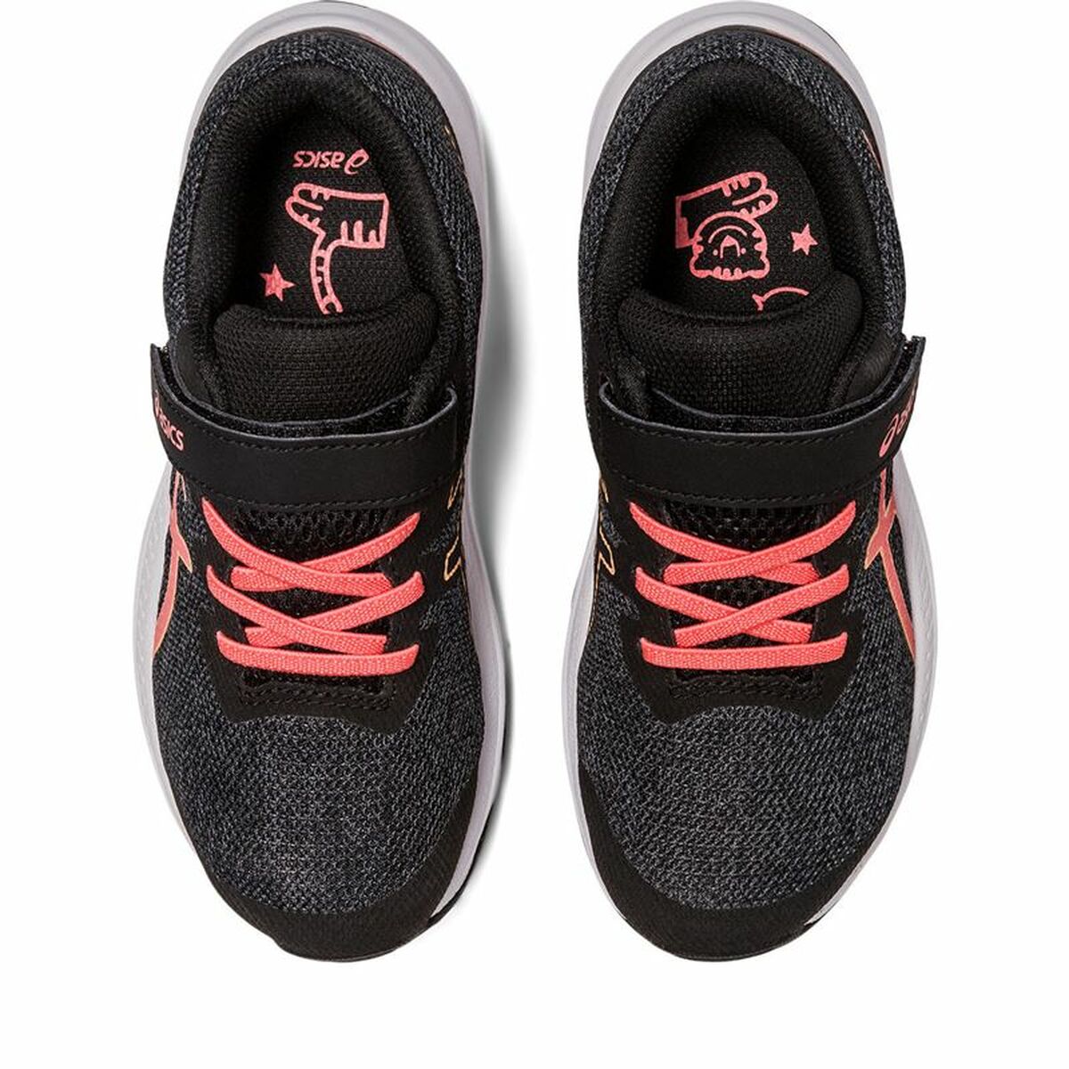 Hardloopschoenen voor Kinderen Asics GT-1000 11 Zwart