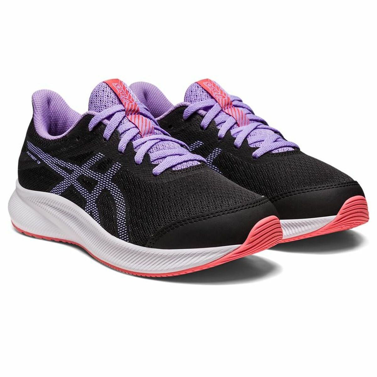 Hardloopschoenen voor Kinderen Asics Patriot 13 Zwart