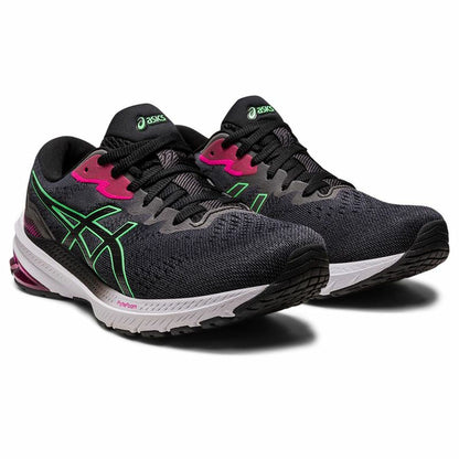 Hardloopschoenen voor Volwassenen Asics GT-1000 11 Vrouw Zwart