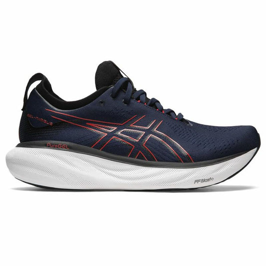 Hardloopschoenen voor Volwassenen Asics  Gel-Nimbus 25 Mannen Marineblauw