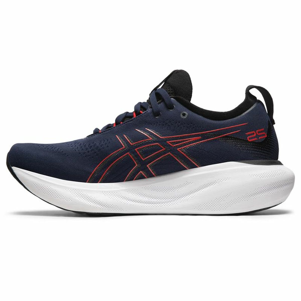 Hardloopschoenen voor Volwassenen Asics  Gel-Nimbus 25 Mannen Marineblauw