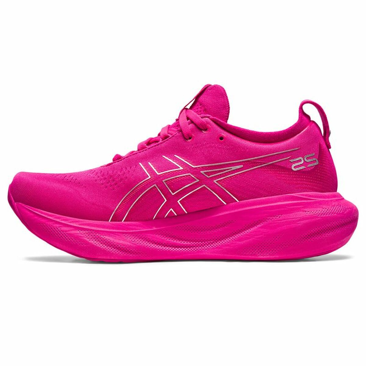 Hardloopschoenen voor Volwassenen Asics Gel-Nimbus 25 Vrouw Fuchsia
